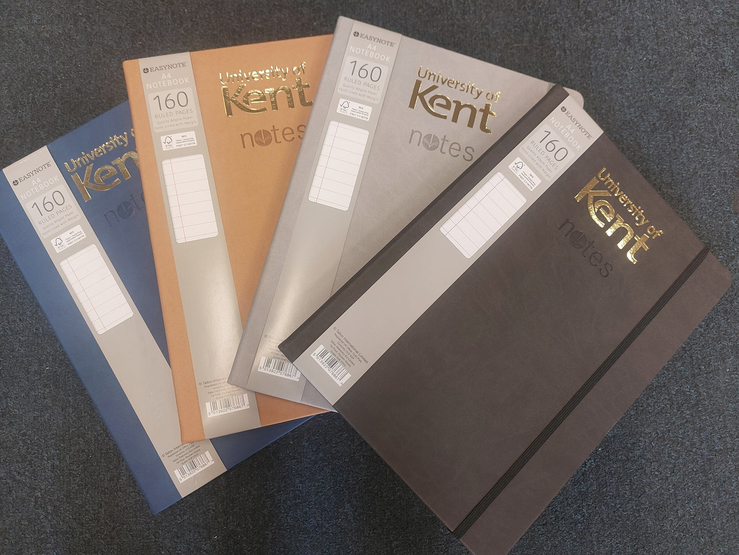 University of Kent A4 Notebook 160 pages