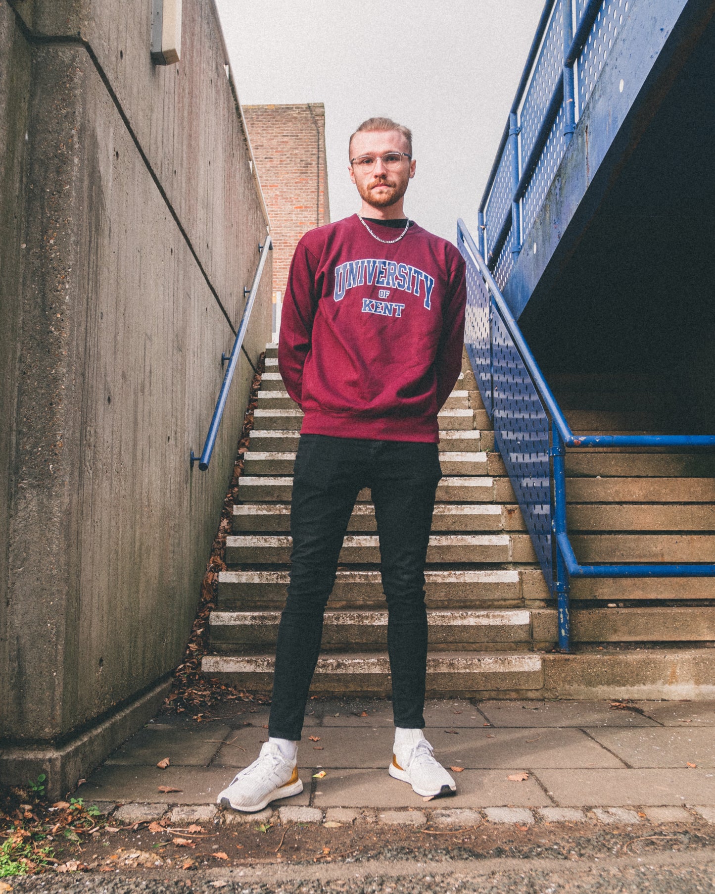 Organic Sweatshirt - Burgundy