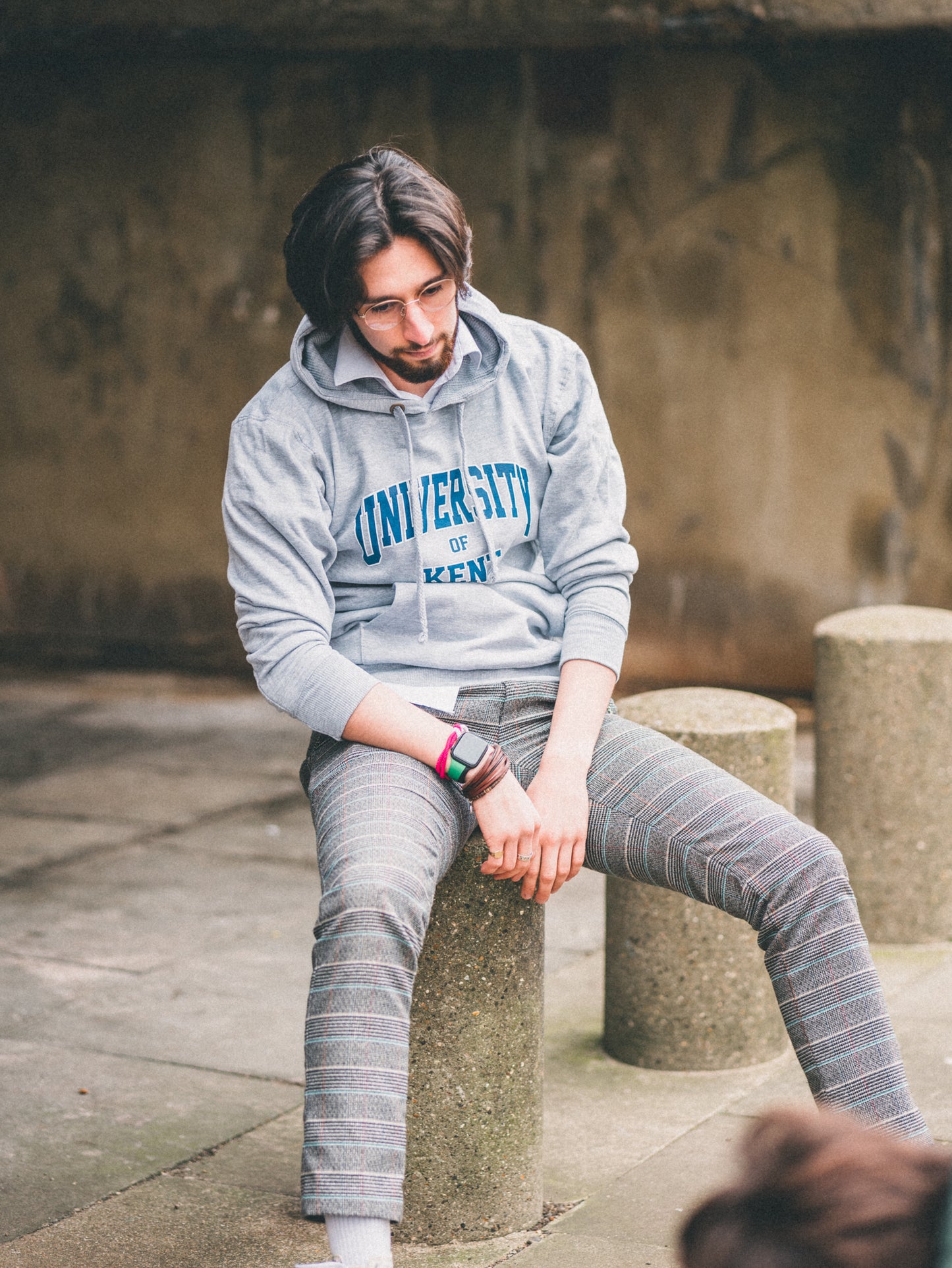 Organic Hoodie - Heather Grey