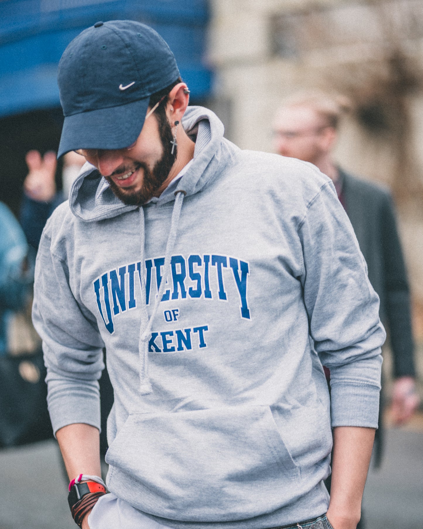 Organic Hoodie - Heather Grey