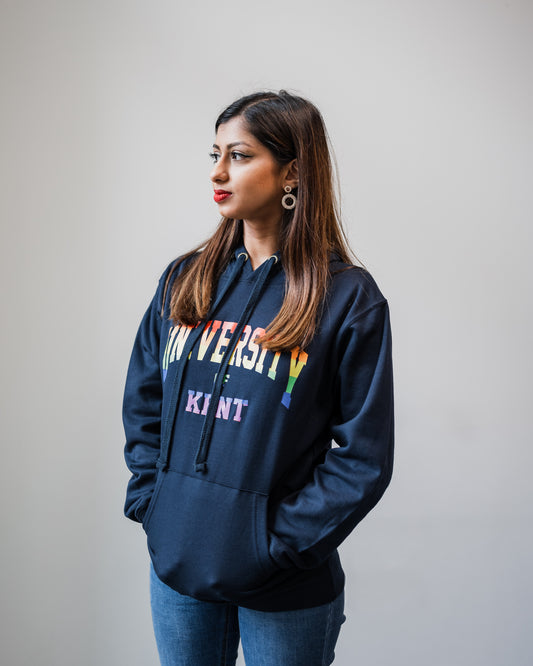 Organic PRIDE Hoodie - Navy