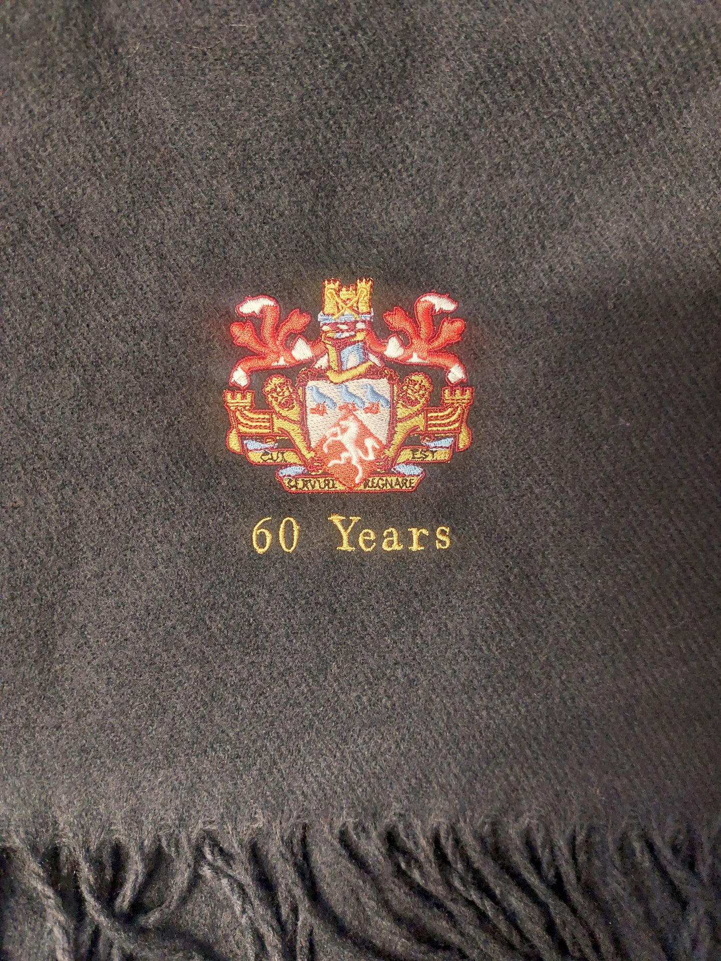 University of Kent " 60 years" Navy Scarf