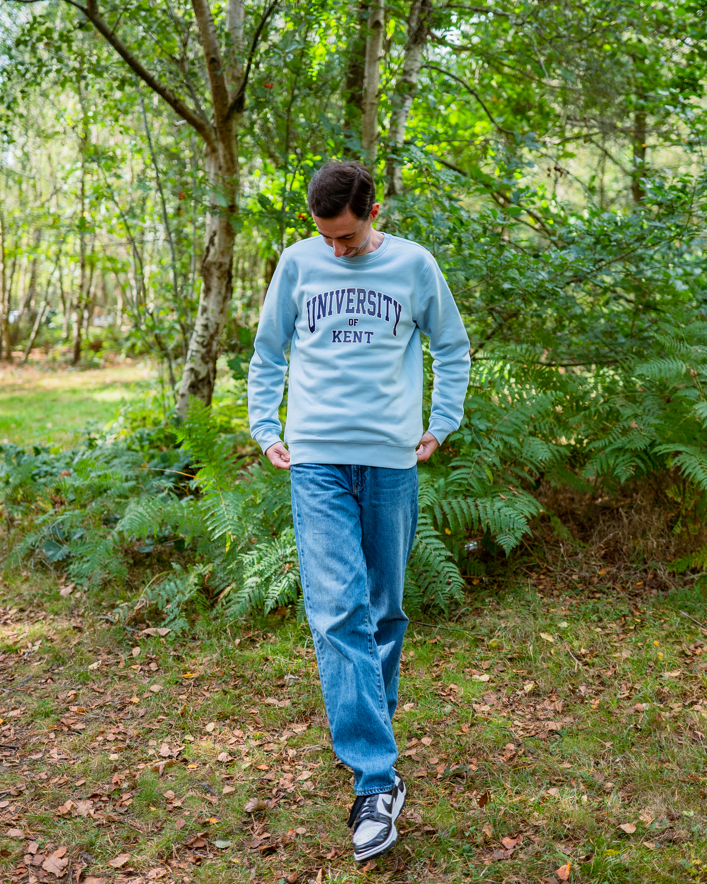 Organic Sweatshirt - Sky Blue