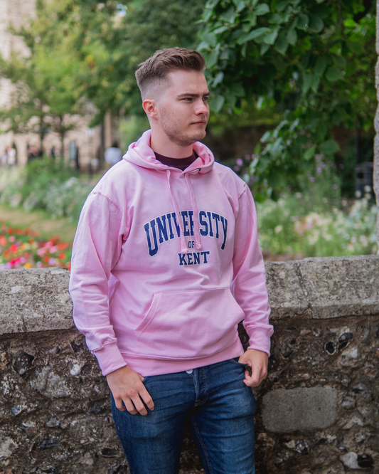 Organic Hoodie - Cotton Pink
