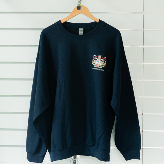 University Crest Sweatshirt - Navy
